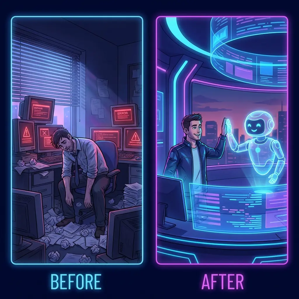 Before vs After AI
